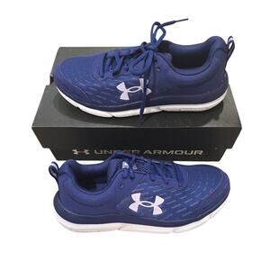 NEW NWT Women's Under Armour Blue Charged Assert 10 Athletic Sneakers | Size 9